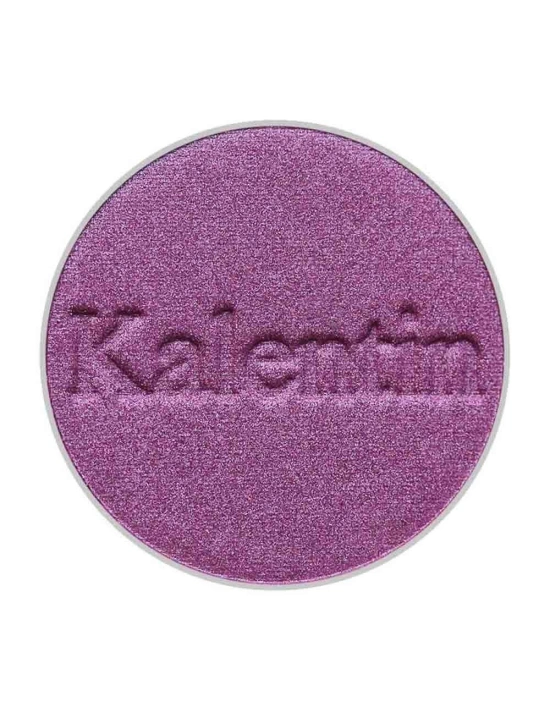Pearlised fuschia purple mineral eye shadow - No 39 Fyn | Kalentin sustainable cosmetic brand