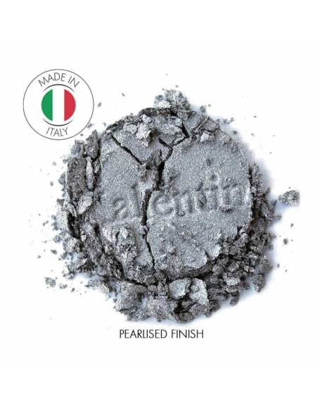 Pearlised silver mineral eye shadow - No 4 Maui | Kalentin sustainable cosmetic brand