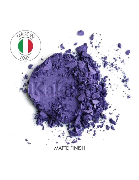 Matte violet purple mineral eye shadow - No 46 Mindanao | Kalentin sustainable cosmetic brand