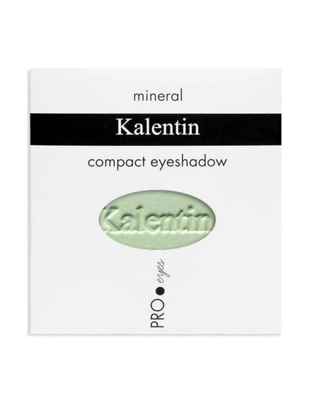 Matte cool mint green mineral eye shadow - No 49 Guadalcanal | Kalentin sustainable cosmetic brand