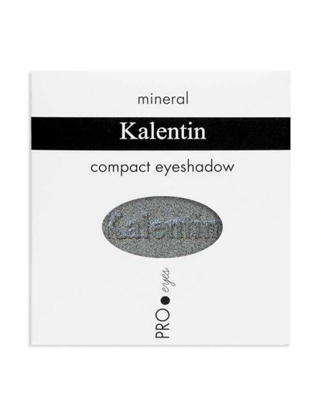 Shimmer metallic grey mineral eye shadow - No 5 New Guinea | Kalentin sustainable cosmetic brand