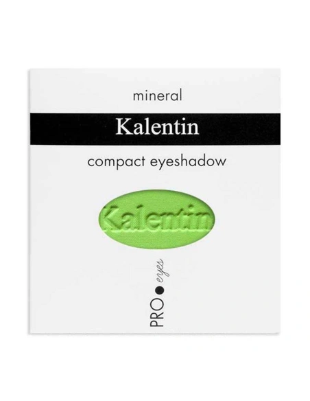 Matte neon lime green mineral eye shadow - No 51 Ireland | Kalentin sustainable cosmetic brand