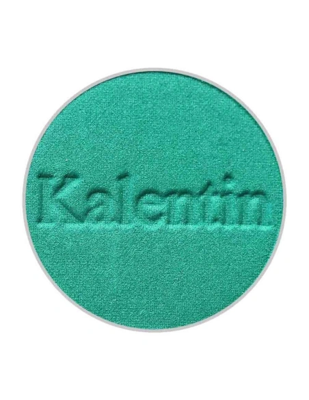 Pearlised pearly green mineral eye shadow - No 52 Greenland | Kalentin sustainable cosmetic brand