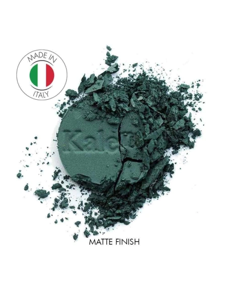 Matte teal green mineral eye shadow - No 55 Kos | Kalentin sustainable cosmetic brand