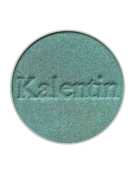 Pearlised mermaid green mineral eye shadow - No 56 Tenerife | Kalentin sustainable cosmetic brand