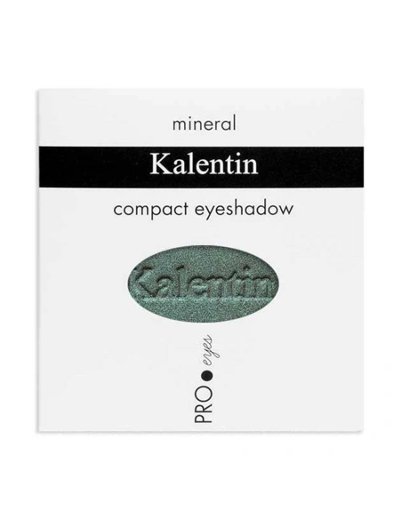 Pearlised metallic green mineral eye shadow - No 57 Adamantas | Kalentin sustainable cosmetic brand