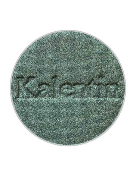 Pearlised metallic green mineral eye shadow - No 57 Adamantas | Kalentin sustainable cosmetic brand