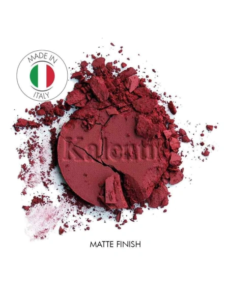 Matte earth red mineral eye shadow - No 66 Lipari | Kalentin sustainable cosmetic brand