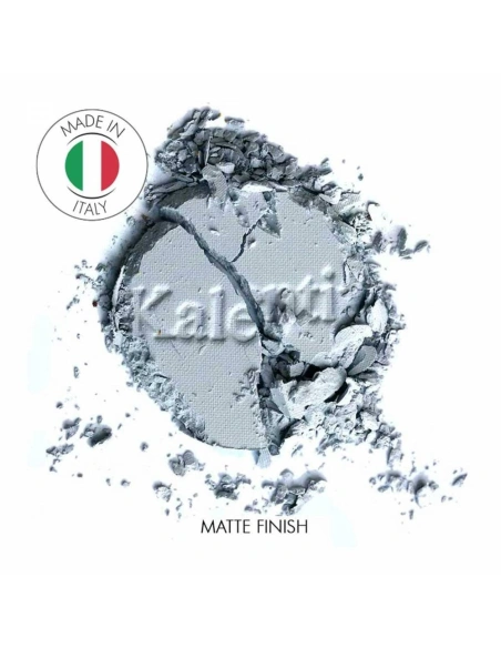 Matte icy light blue mineral eye shadow - No 77 Iceland | Kalentin sustainable cosmetic brand