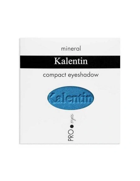 Pearlised denim blue mineral eye shadow - No 79 Bali | Kalentin sustainable cosmetic brand