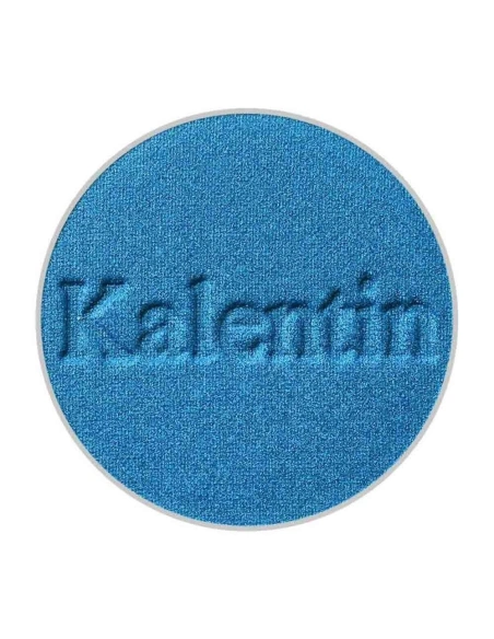 Pearlised denim blue mineral eye shadow - No 79 Bali | Kalentin sustainable cosmetic brand
