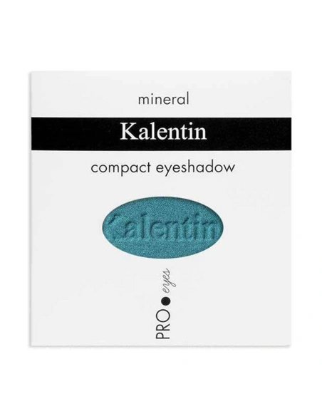 Pearlised turquoise mineral eye shadow - No 82 Sicily | Kalentin sustainable cosmetic brand