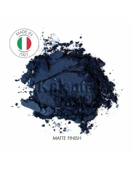 Blue mineral eye shadow - No 83 Barbados | Kalentin sustainable cosmetic brand
