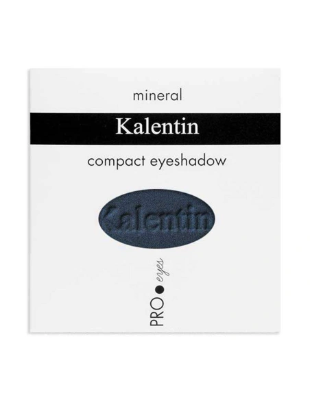 Pearlised dark midnight blue mineral eye shadow - No 84 Corsica | Kalentin sustainable cosmetic brand