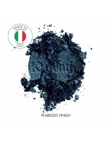 Shimmer midnight blue mineral eye shadow - No 85 Cayman | Kalentin sustainable cosmetic brand