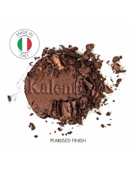 Pearlised warm brown mineral eye shadow - No 86 Lanai | Kalentin sustainable cosmetic brand