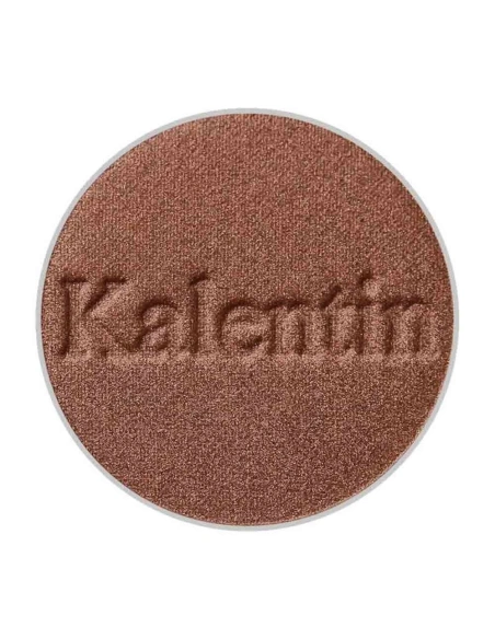 Pearlised warm brown mineral eye shadow - No 86 Lanai | Kalentin sustainable cosmetic brand