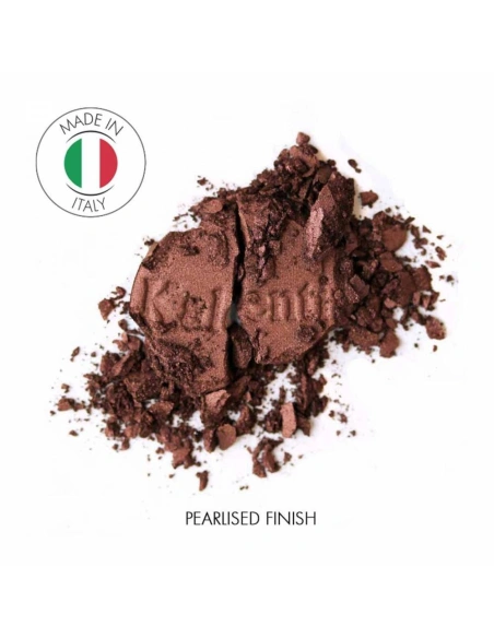 Pearlised rust brown mineral eye shadow - No 87 New Zealand | Kalentin sustainable cosmetic brand