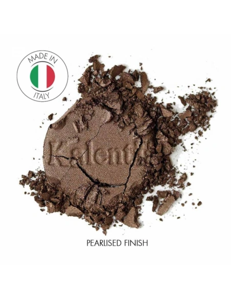 Pearlised light brown mineral eye shadow - No 88 Siberia | Kalentin sustainable cosmetic brand