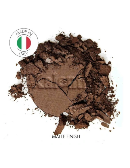 Matte soft brown mineral eye shadow - No 90 Mykonos| Kalentin sustainable cosmetic brand
