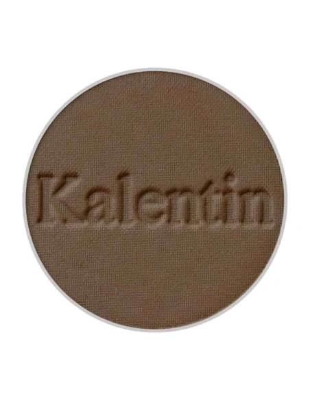 Matte deep brown mineral eye shadow - No 91 Fuerteventura | Kalentin sustainable cosmetic brand