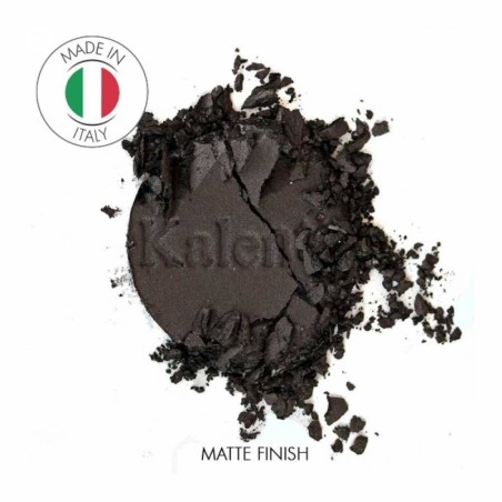 Matte rich espresso brown mineral eye shadow - No 92 Cyprus | Kalentin sustainable cosmetic brand