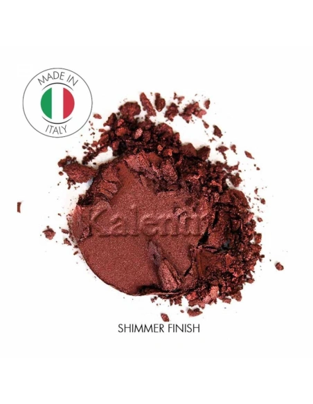 Pearlised rust mineral eye shadow - No 98 Filicudi | Kalentin sustainable cosmetic brand