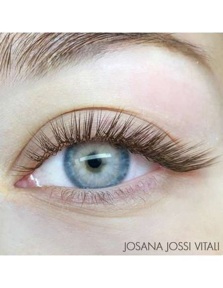 D Mix Rich Espresso Eyelash Extensions | Kalentin Sustainable Lash Brand