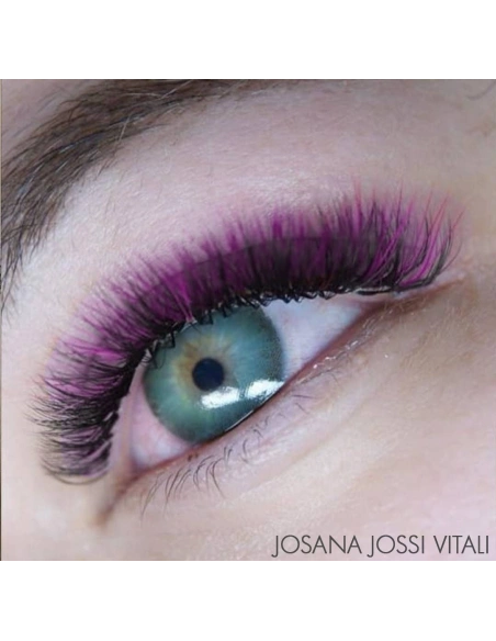 D Mix Pink Volume Eyelash Extensions | Kalentin Sustainable Lash Brand