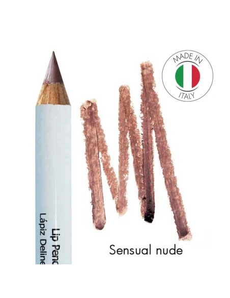 Mineral lip pencil No 4 Pinot - Sensual nude | Kalentin sustainable cosmetic brand