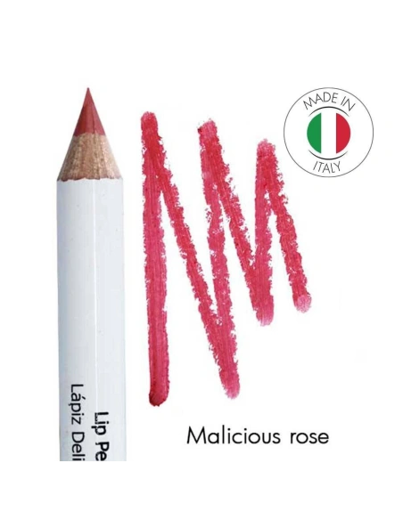 Mineral lip pencil No 8 Sauvignon - Malicious rose | Kalentin sustainable cosmetic brand