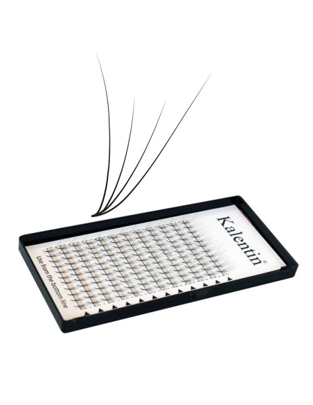 4D pre-fanned Eyelash Extensions| Kalentin Sustainable Lash Brand