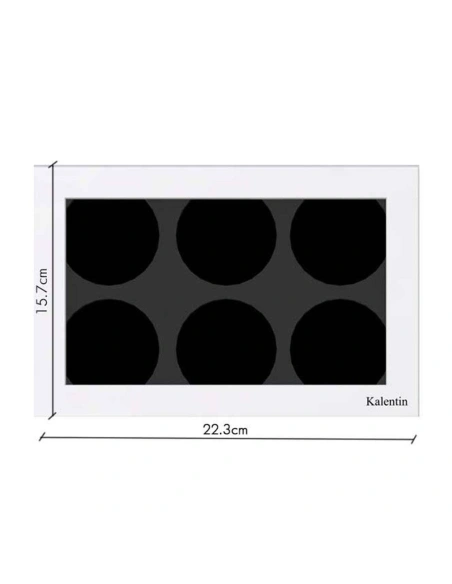 Professional magnetic palette - 6 spaces 59mm|Kalentin sustainable cosmetic brand