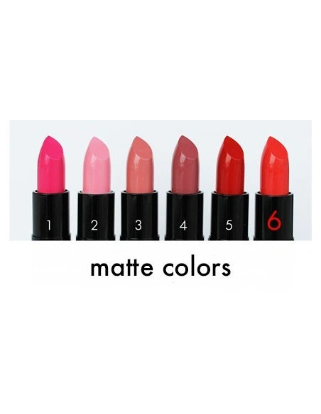 Mineral matt lipstick No 6 Passionate | Kalentin sustainable cosmetic brand