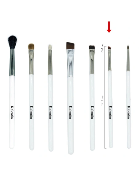 Makeup brush - Precision angled brush n.11 | Kalentin sustainable cosmetic brand