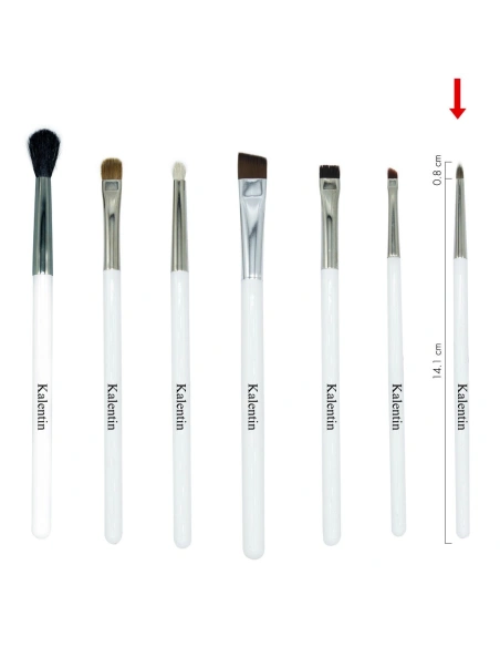 Makeup brush - Technical liner brush n.12  | Kalentin sustainable cosmetic brand