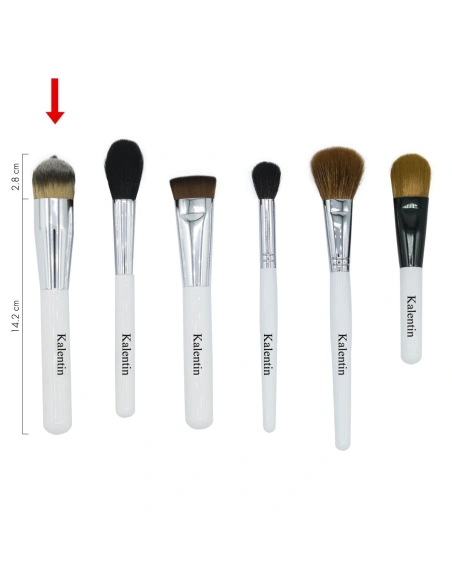 Makeup brush - Tip & blend brush n.1  | Kalentin sustainable cosmetic brand