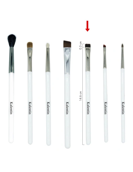 Makeup brush - Waterline liner brush n.10 | Kalentin sustainable cosmetic brand