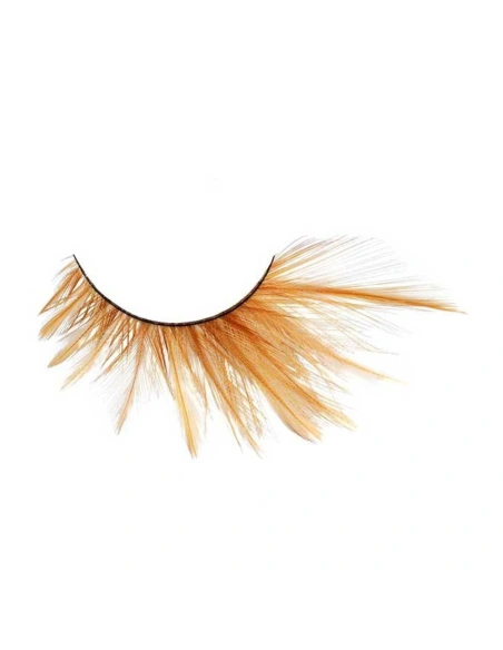 feather detail strip lash