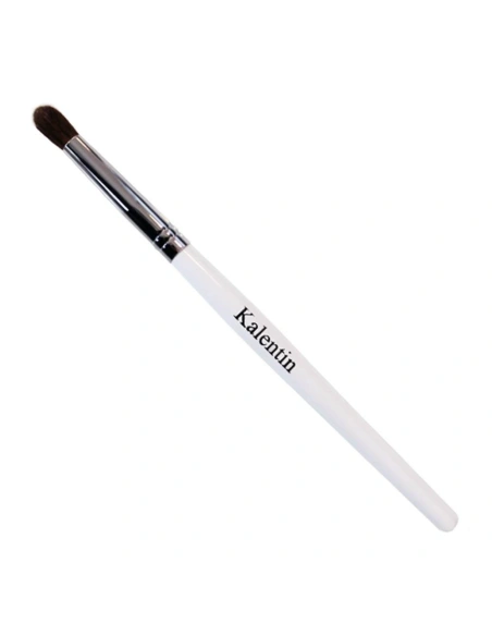 Silver makeup brush - KC4  | Kalentin sustainable cosmetic brand