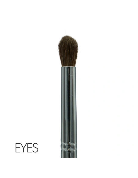 Silver makeup brush - KC4  | Kalentin sustainable cosmetic brand