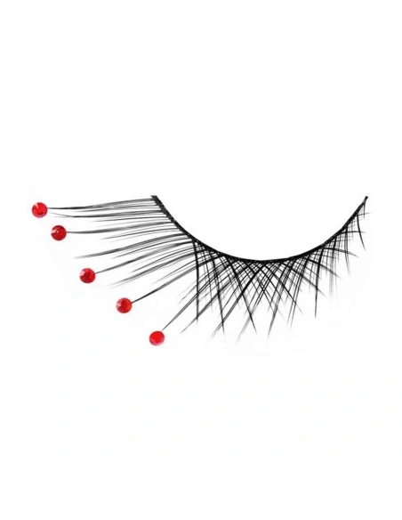diamante strip lash