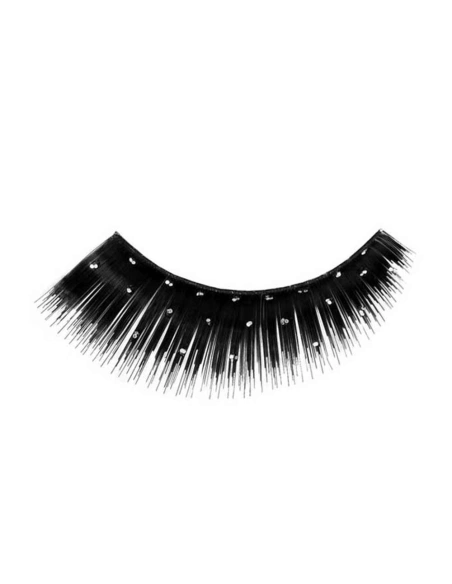 glitter detail strip lash
