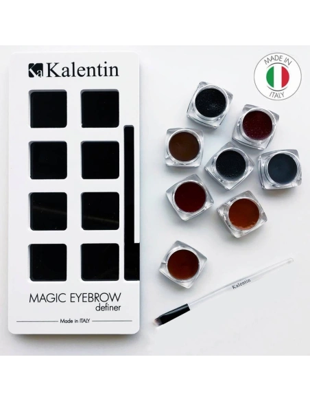 Magic eyebrow definer - Full palette | Kalentin sustainable cosmetic brand