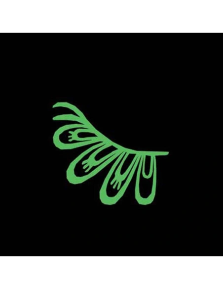 Luminous paper strip lash