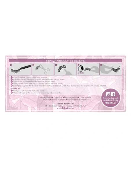 Miami Beach Strip Lash | Kalentin Sustainable Lash Brand