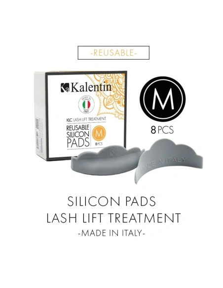 Reusable Silicon Pads Box M - 8pcs (4 pairs) | Kalentin Sustainable Lash Brand
