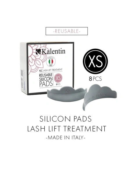 Reusable Silicon Pads Box XS - 8pcs (4 pairs) | Kalentin Sustainable Lash Brand