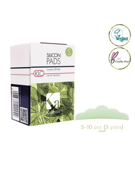 Vegan Silicon Pads S - 10 pcs (5 Pairs) | Kalentin Sustainable Lash Brand