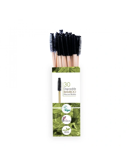 Vegan Disposable Eyelash Mascara Brushes 30 pcs| Kalentin Sustainable Lash Brand